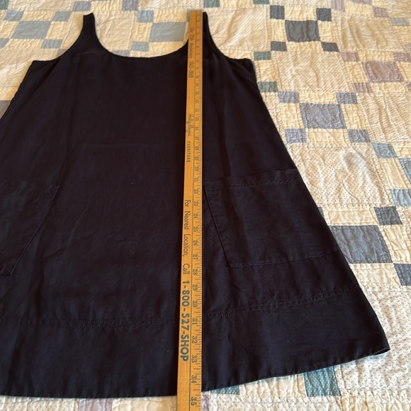 Eileen Fisher 100% Organic Linen Dress - Picture 5 of 12